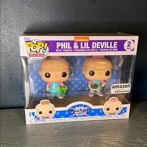 Funko Pop! Phil & Lil DeVille 2-Pack – Purple & Blue Box